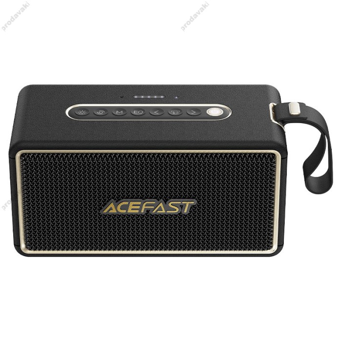 Портативна колонка Bluetooth ACEFAST K3 Max portable wireless speaker BT5.4 USBTF/AUX TWS 80W Black